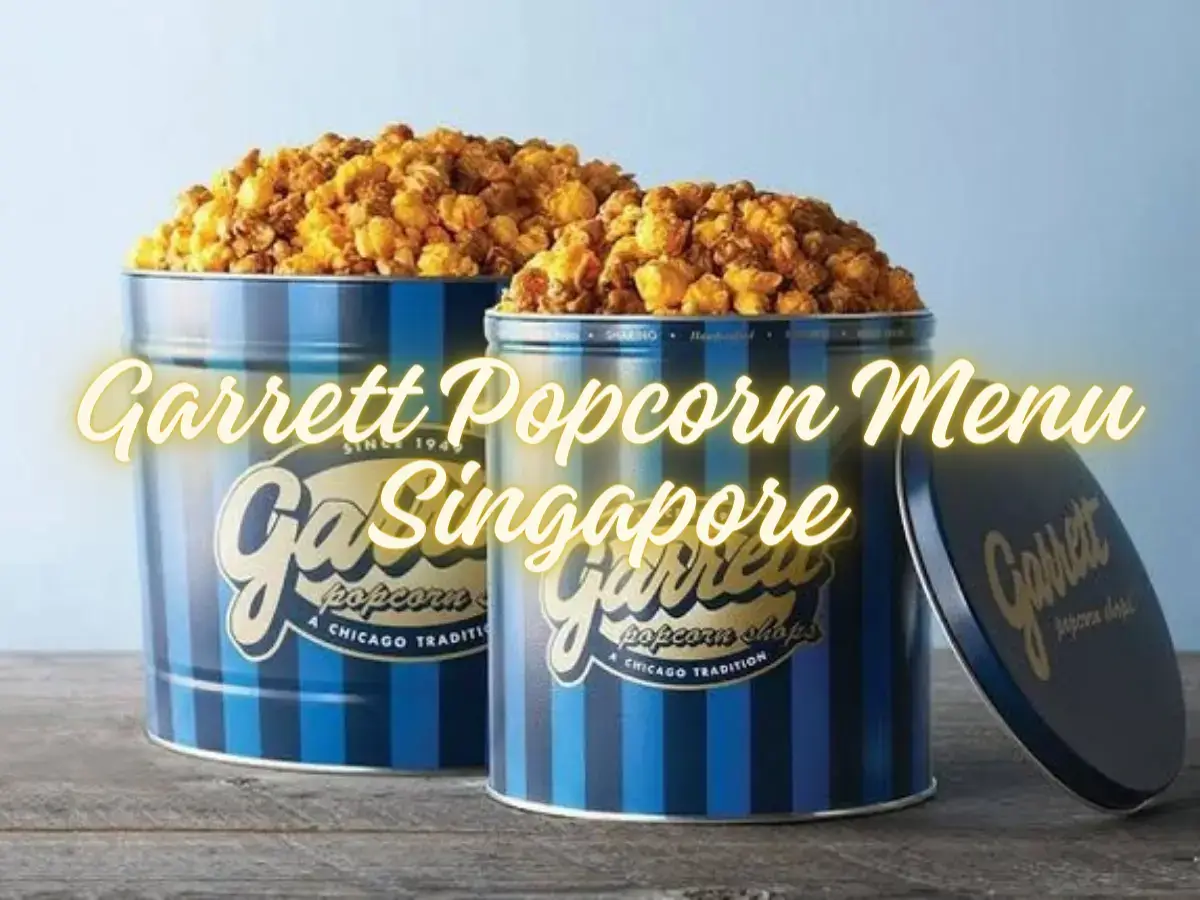Garrett Menu Singapore with prices