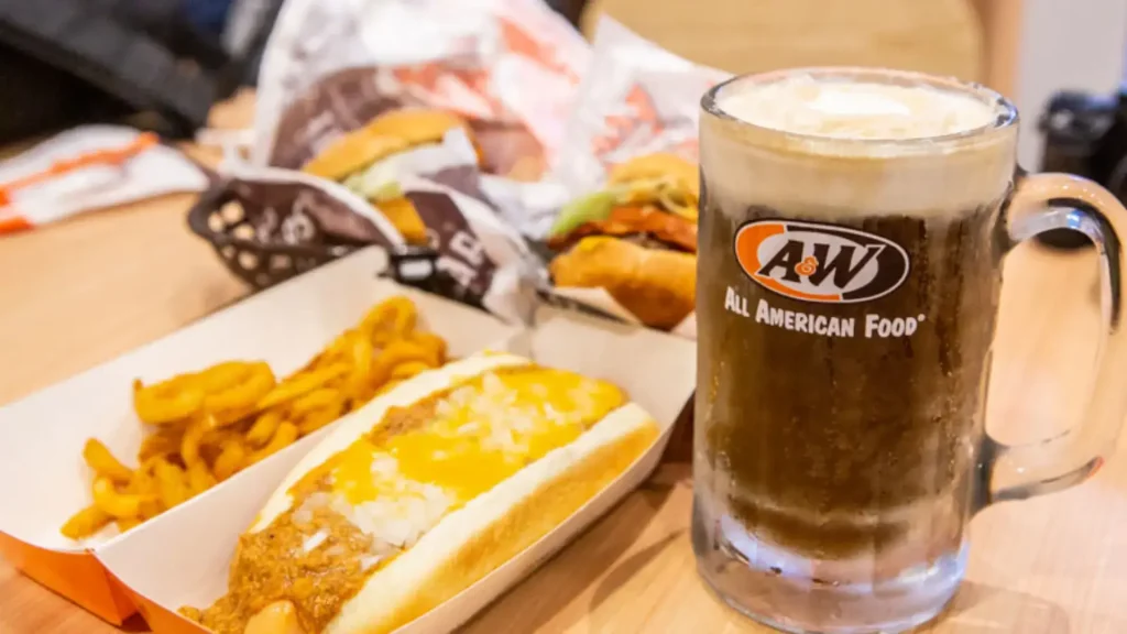 A&W Menu prices