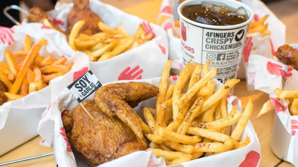 4 Fingers Menu Singapore