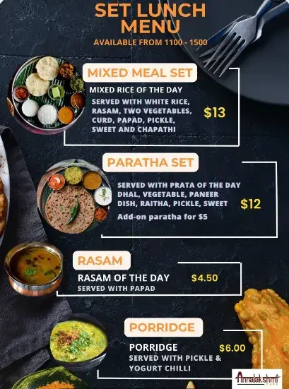 Annalakshmi-Set-Lunch-menu