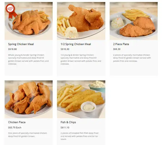 Arnolds-A-la-carte-Menu