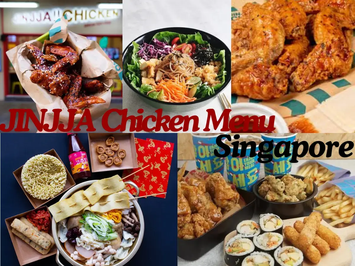 JINJJA Chicken Menu Singapore with Prices