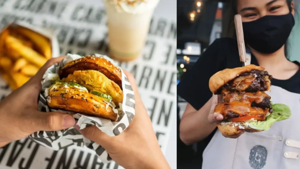 Ordinary Burgers Menu 