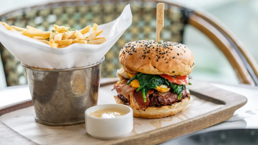 PS Cafe Menu Singapore with Prices burger