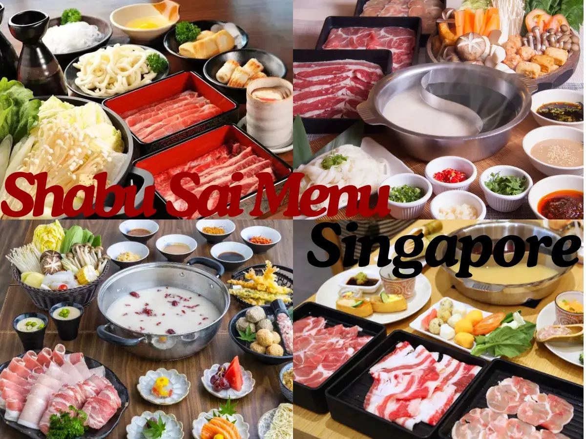 Shabu Sai Menu Singapore with Prices