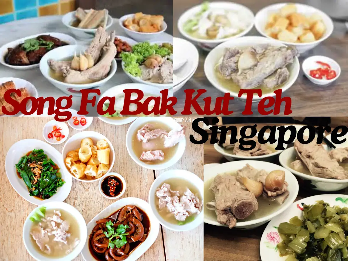 Song Fa Bak Kut Teh Menu Singapore