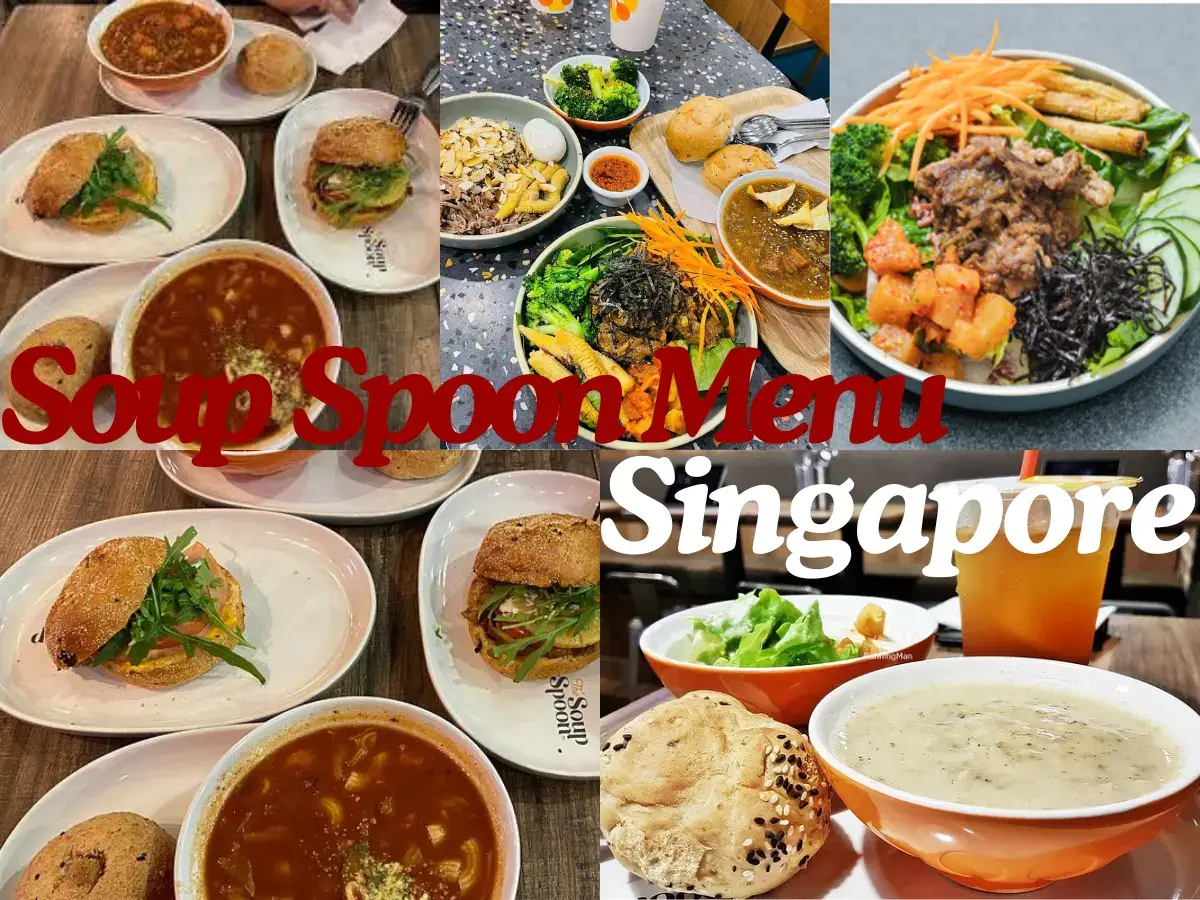 Soup Spoon Menu Singapore with Prices