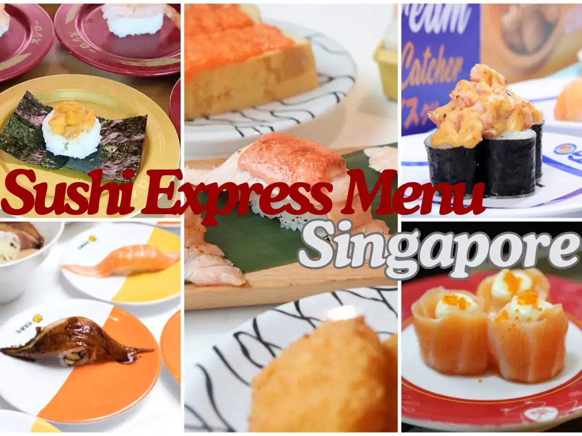 Sushi Express Menu Singapore with Prices