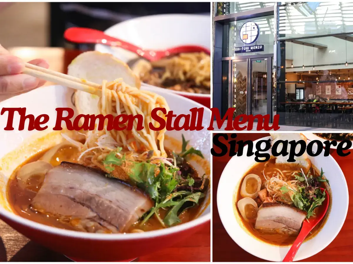 The Ramen Stall Menu Singapore with Prices