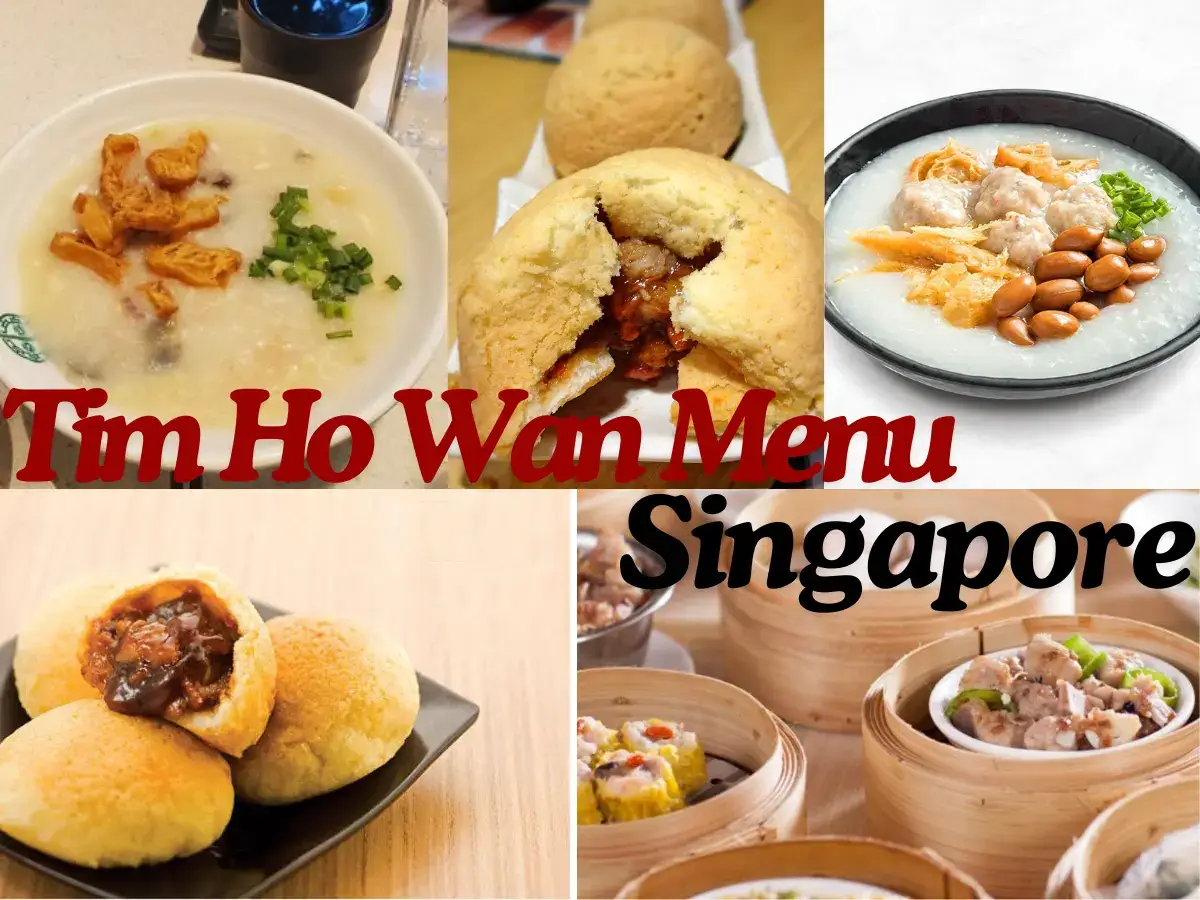 Tim Ho Wan Menu Singapore with Prices