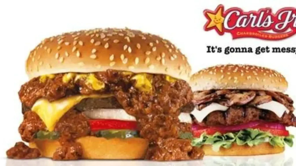carl's jr menu
