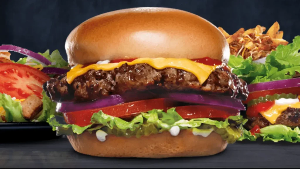 carls jr menu