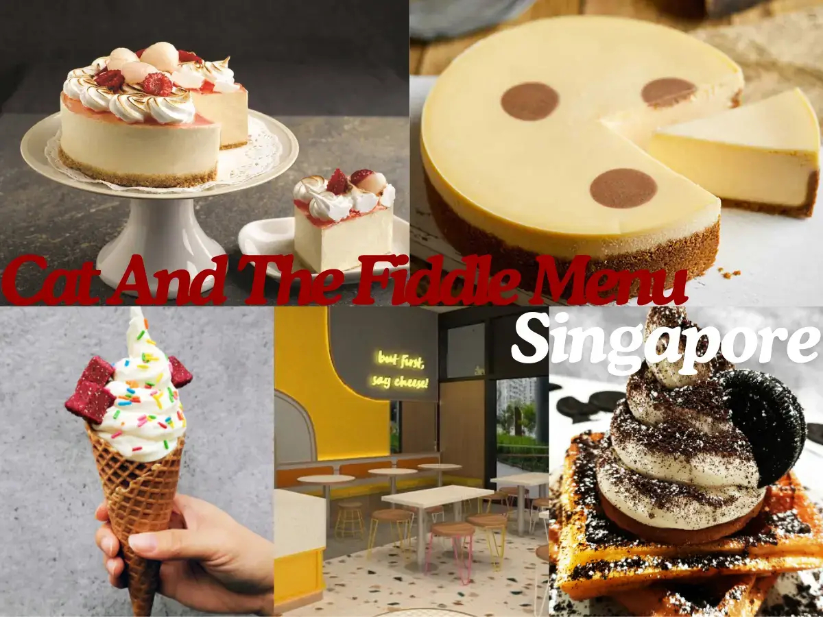 Cat And The Fiddle Menu Singapore with Prices