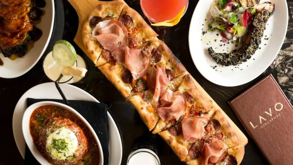 Lavo Menu Singapore