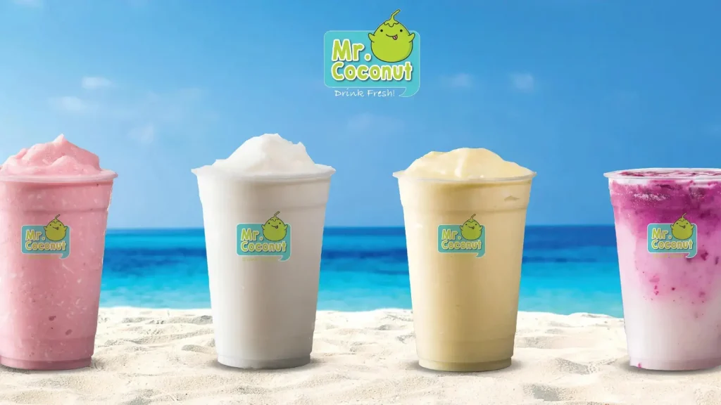 Mr Coconut Menu with Prices