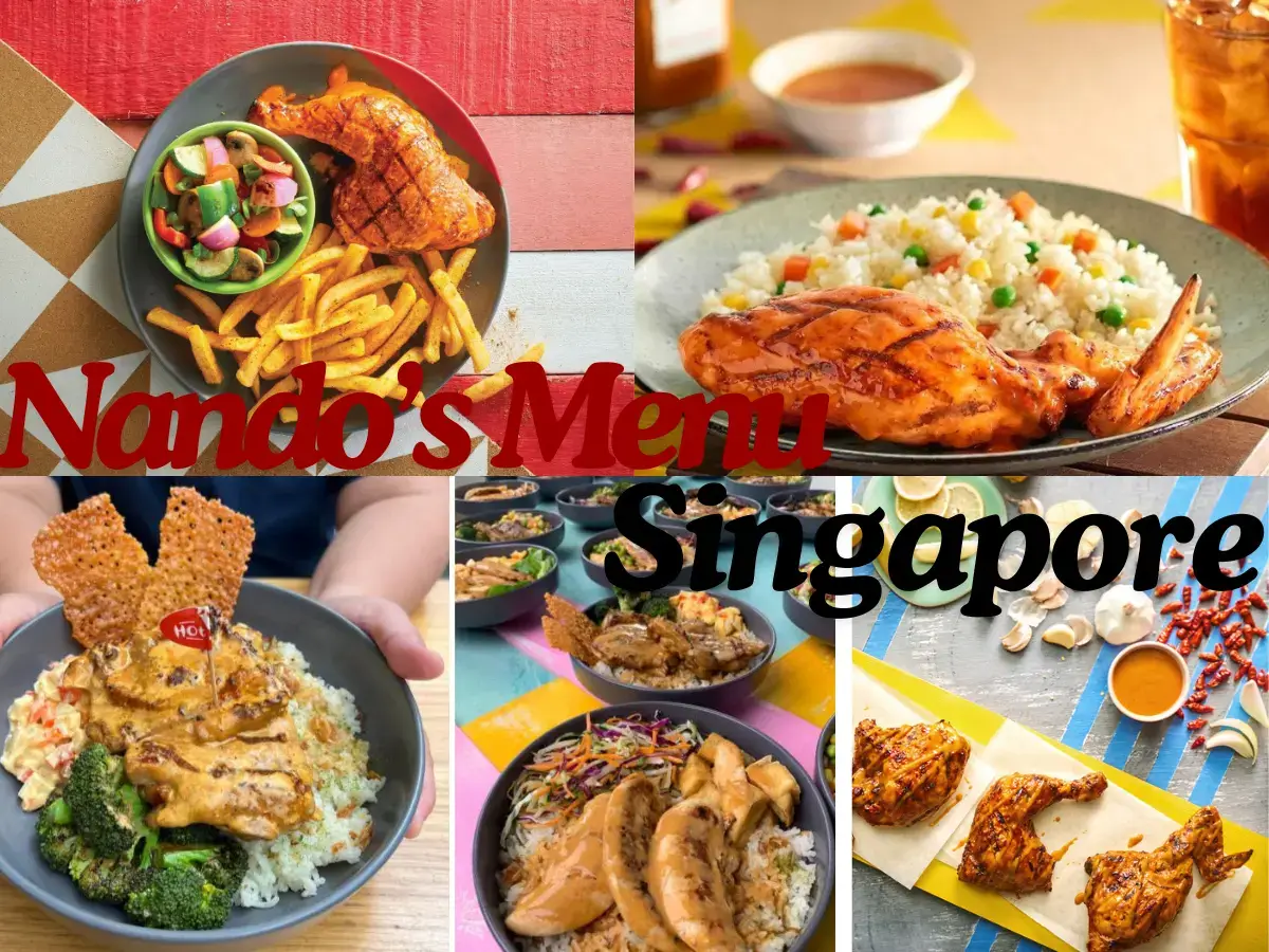 Nando’s Menu Singapore with Prices