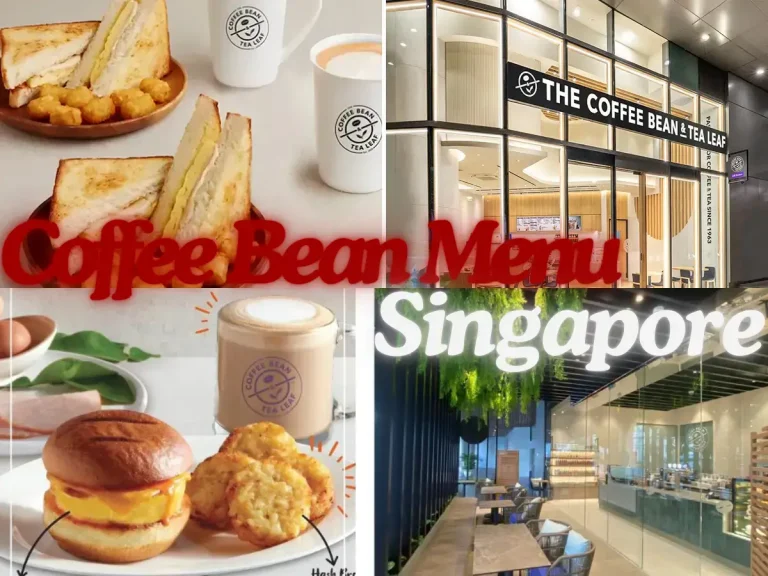 Coffee Bean Menu Singapore with Prices