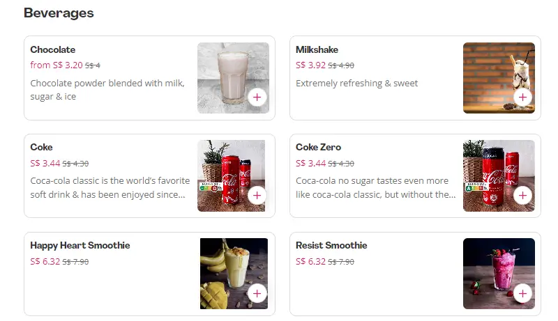 Sun-Ray-Beverages-menu