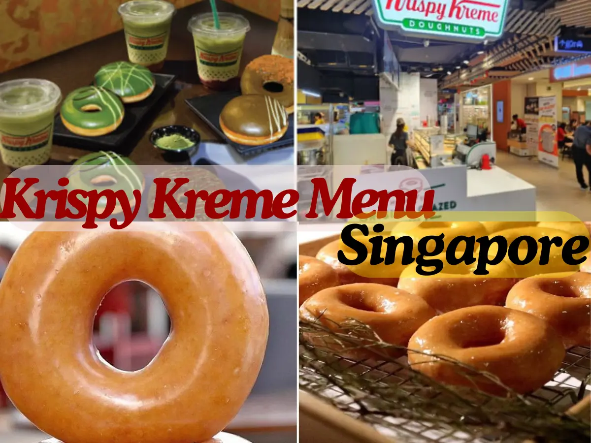 Krispy Kreme Menu Singapore with Prices
