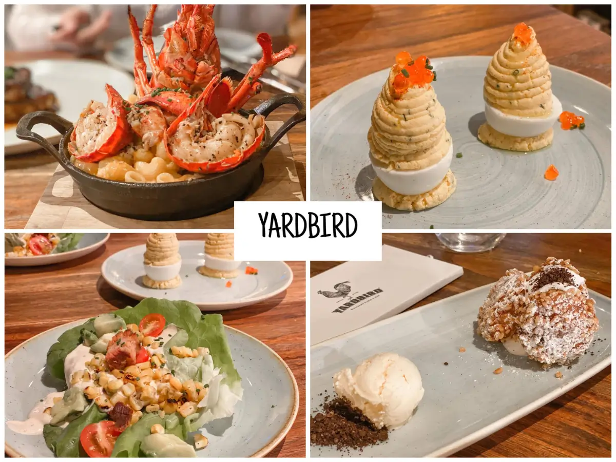 Yardbird Menu Singapore with Prices