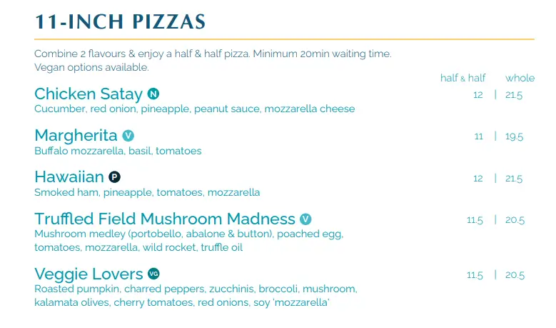 Prive-Pizzas-Menu