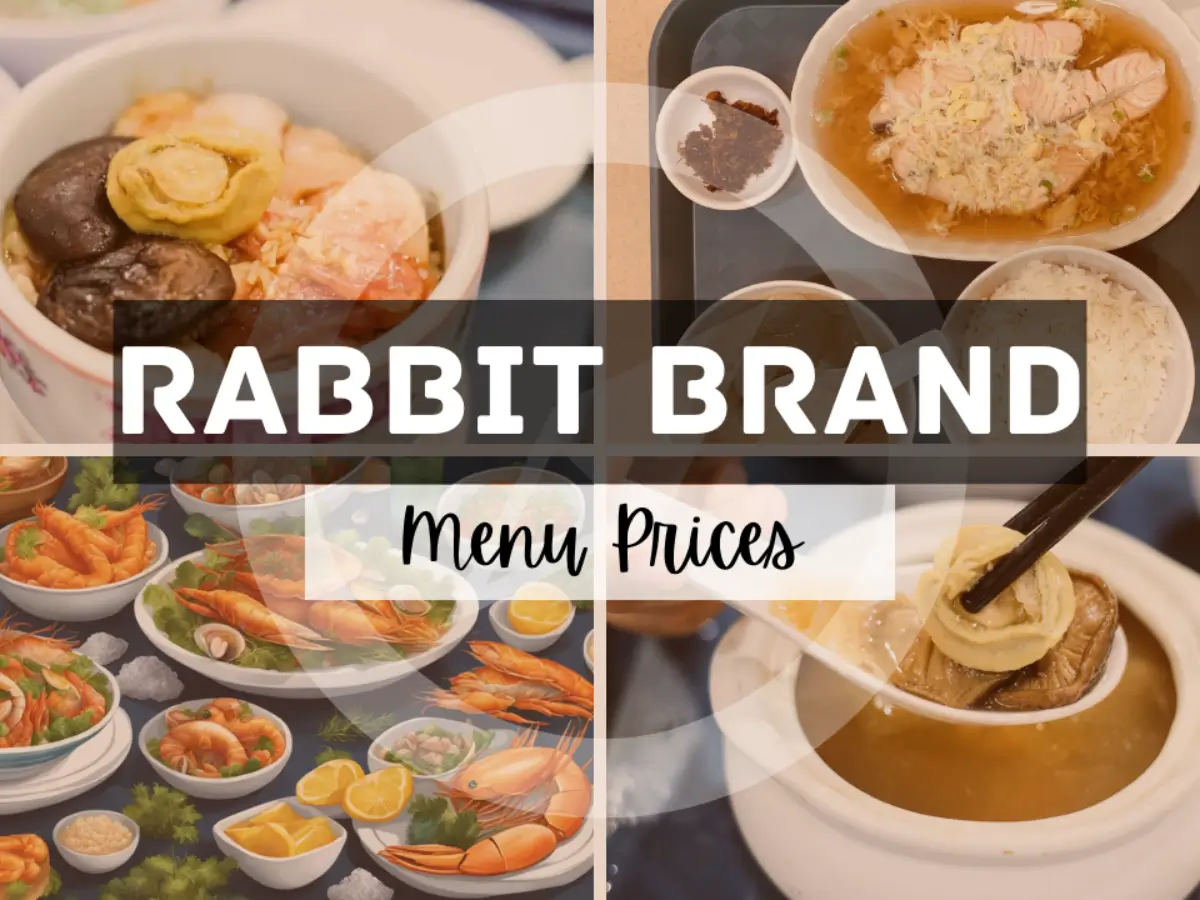Rabbit Brand Seafood Delicacies Menu Singapore with Prices