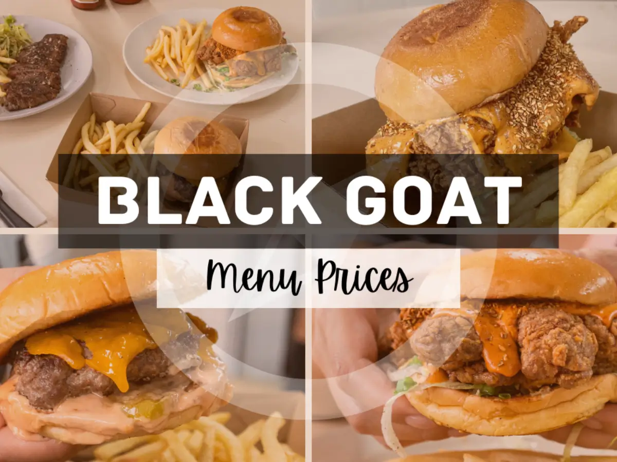 Black Goat Menu Singapore with Prices