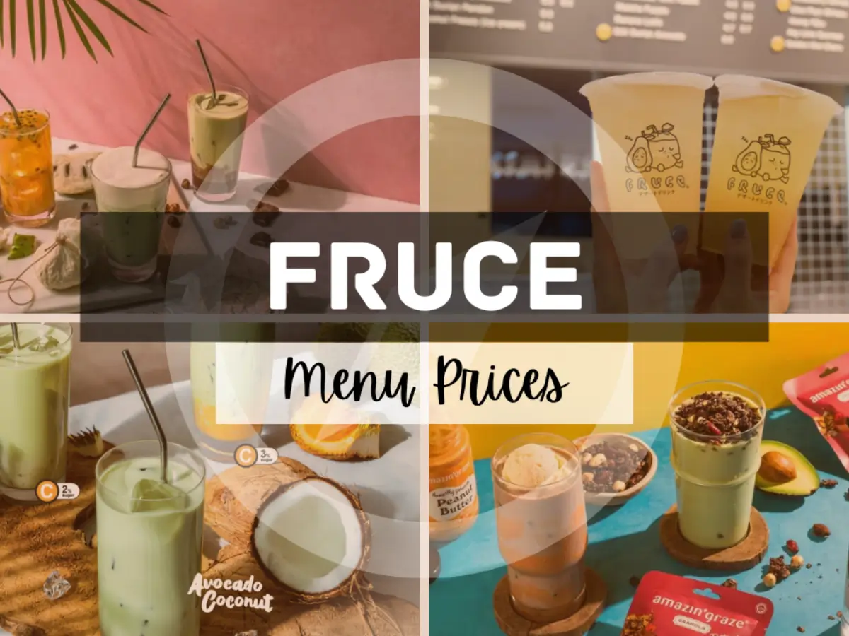 Fruce Menu Singapore with Prices
