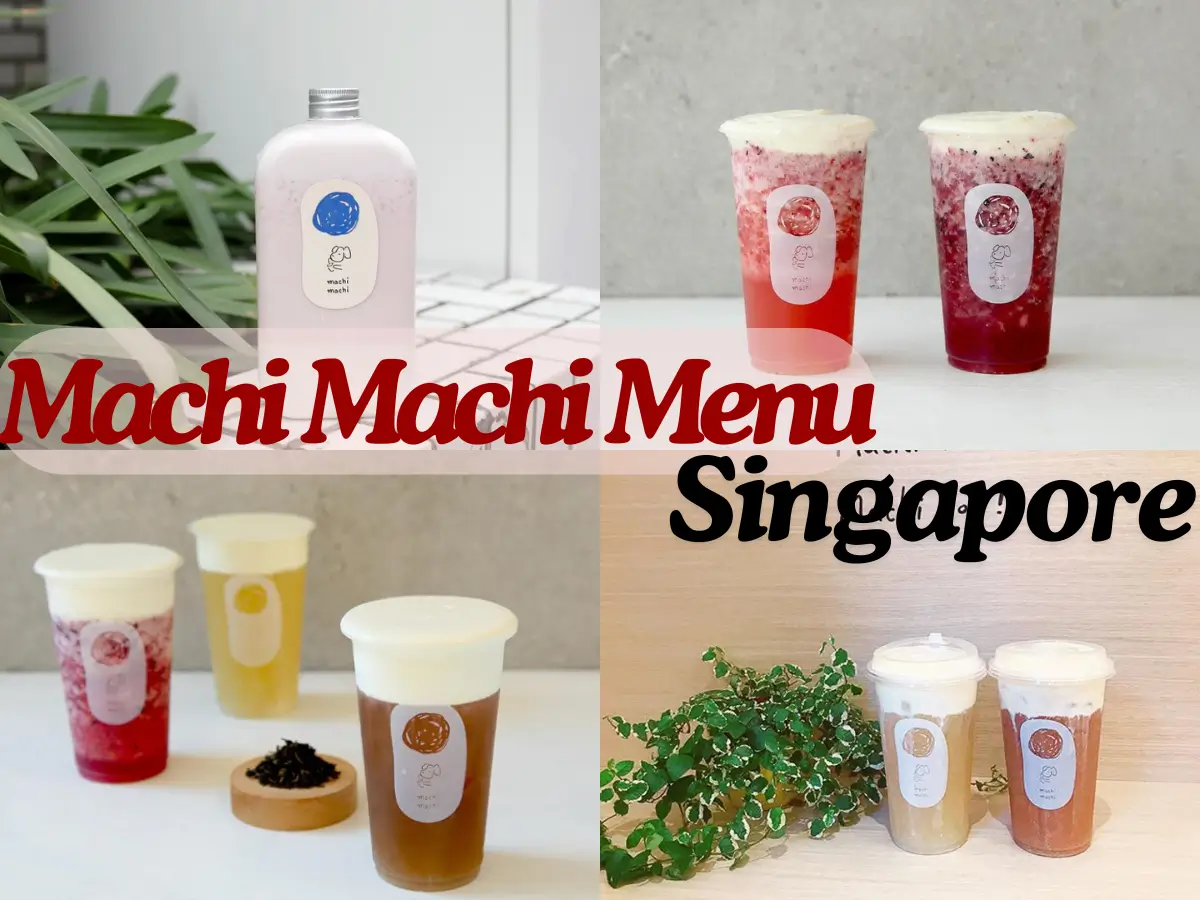Machi Machi Menu Singapore with Prices
