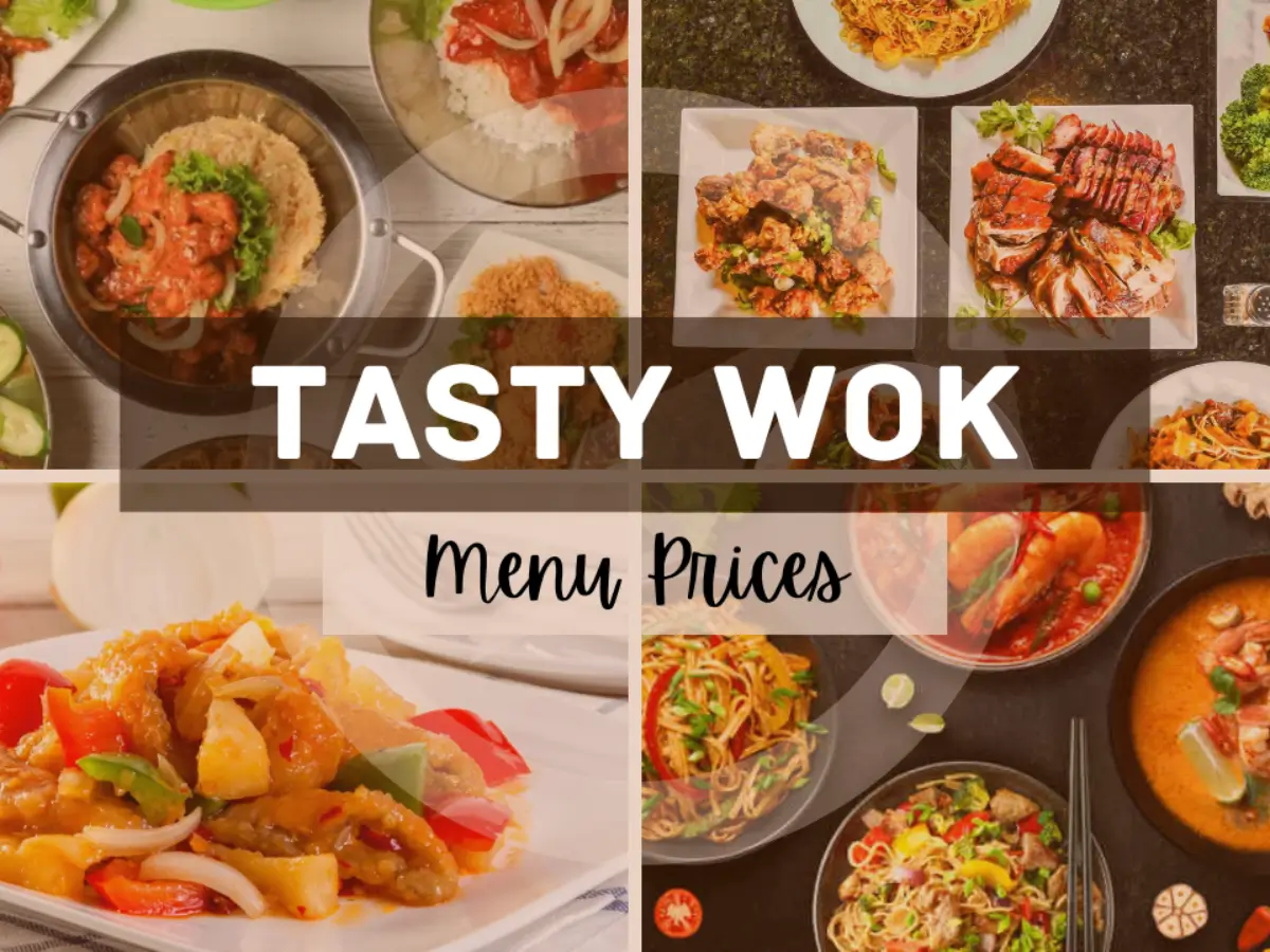 Tasty Wok Menu Singapore with Prices