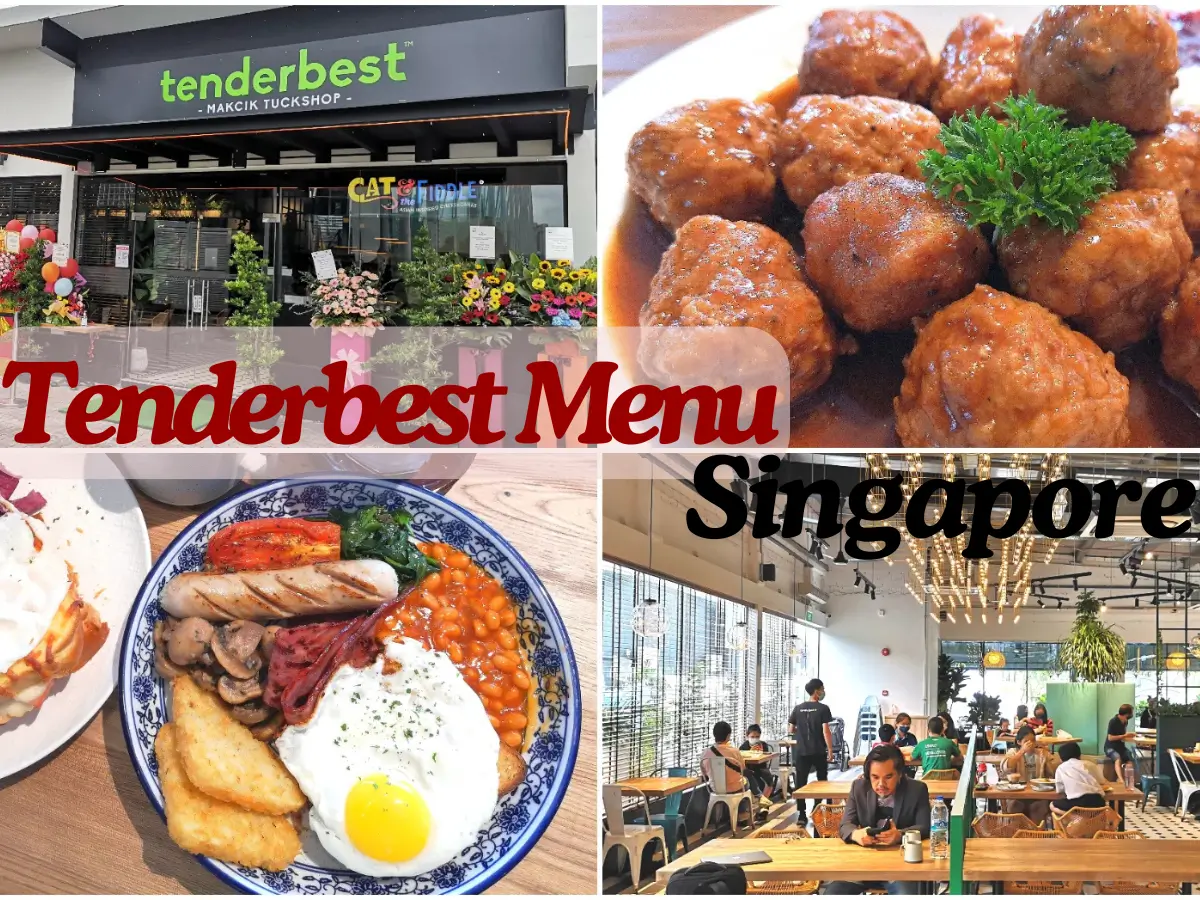 Tenderbest Menu Singapore with Prices