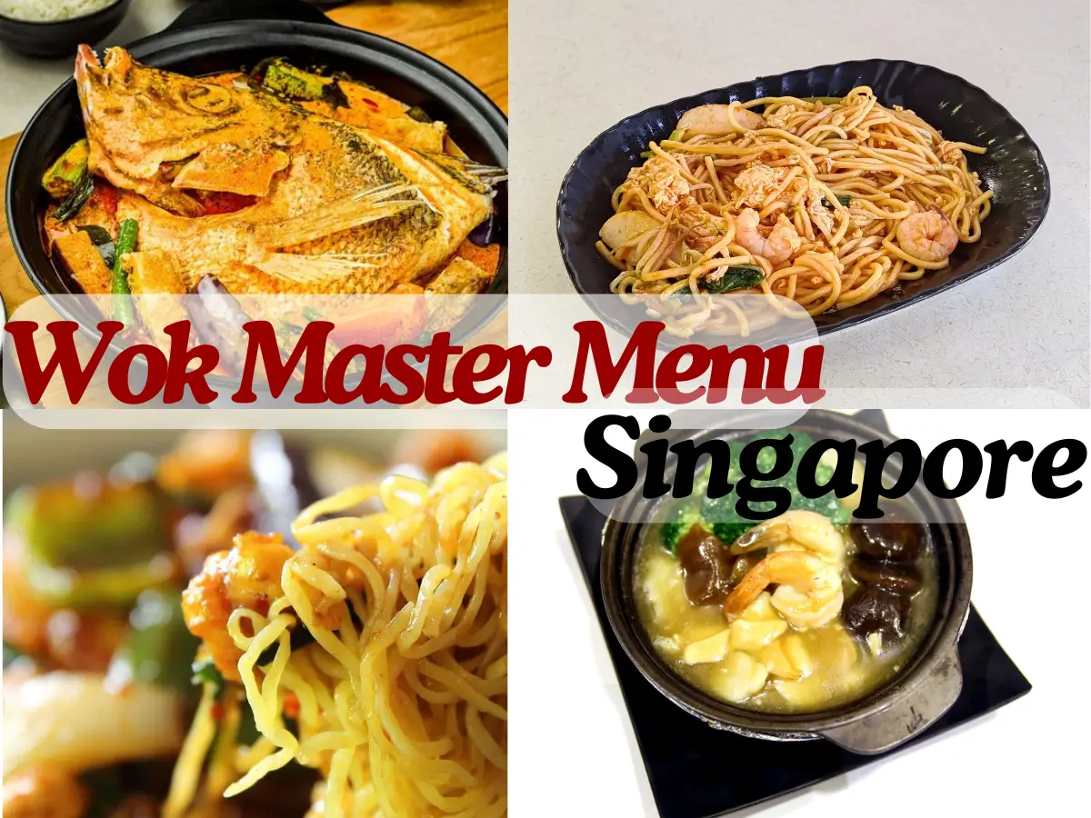 Wok Master Menu Singapore with Prices