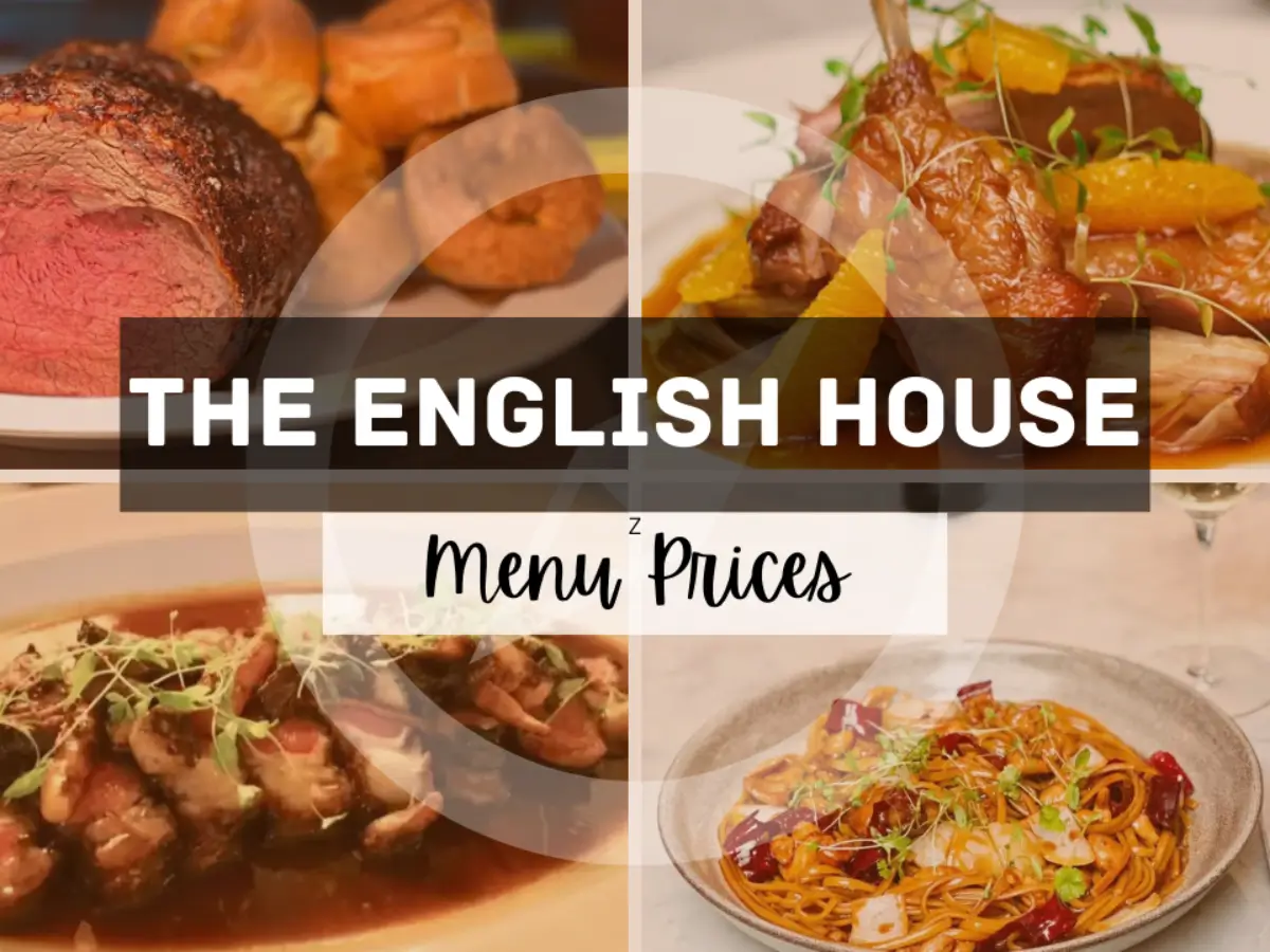 The English House Menu Singapore with PricesThe English House Menu Singapore with Prices