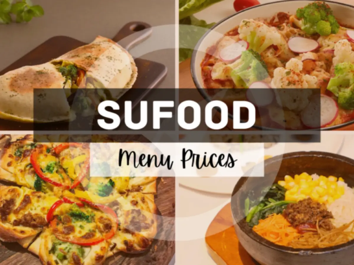 Sufood Menu Singapore with Prices