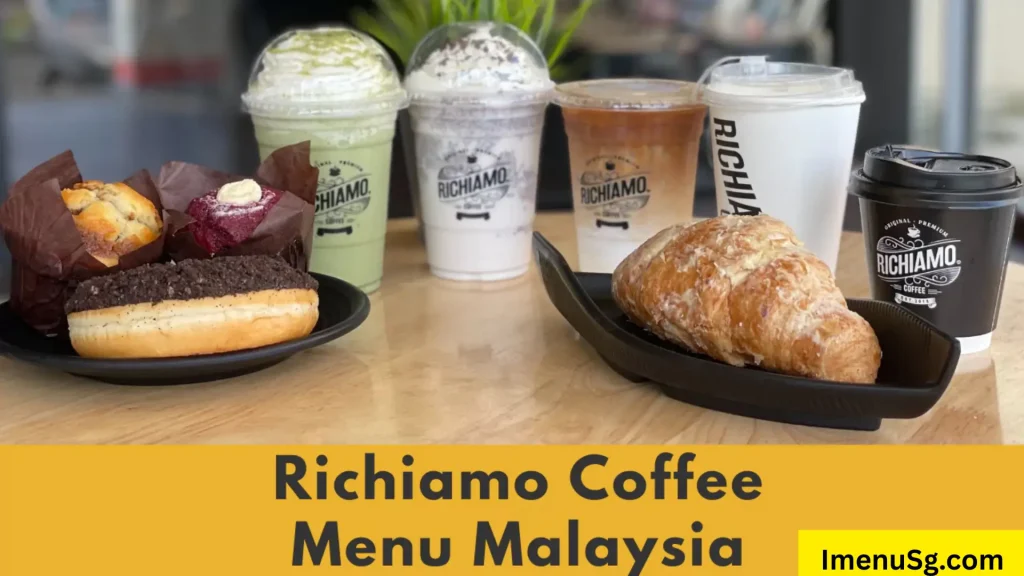 Richiamo Coffee Menu 