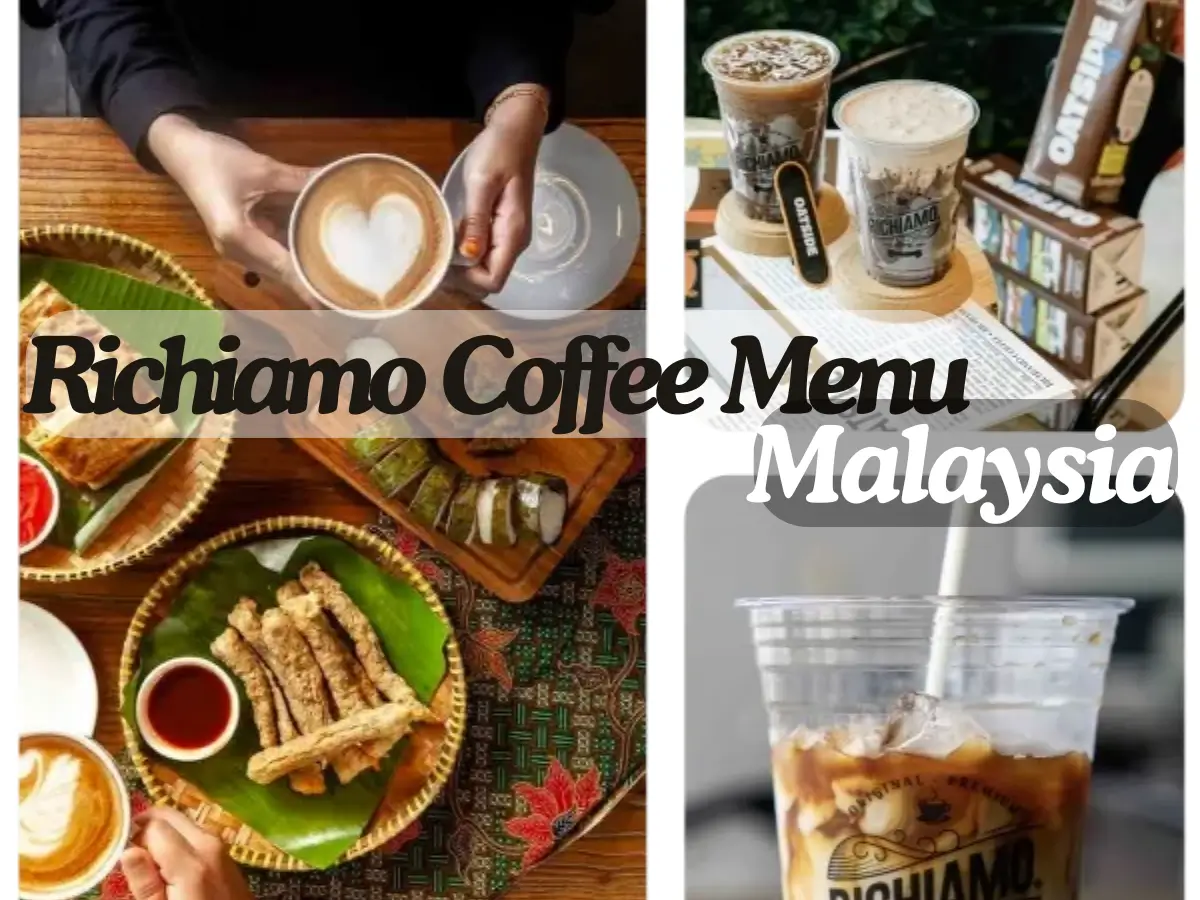 Richiamo Coffee Menu Malaysia with Prices